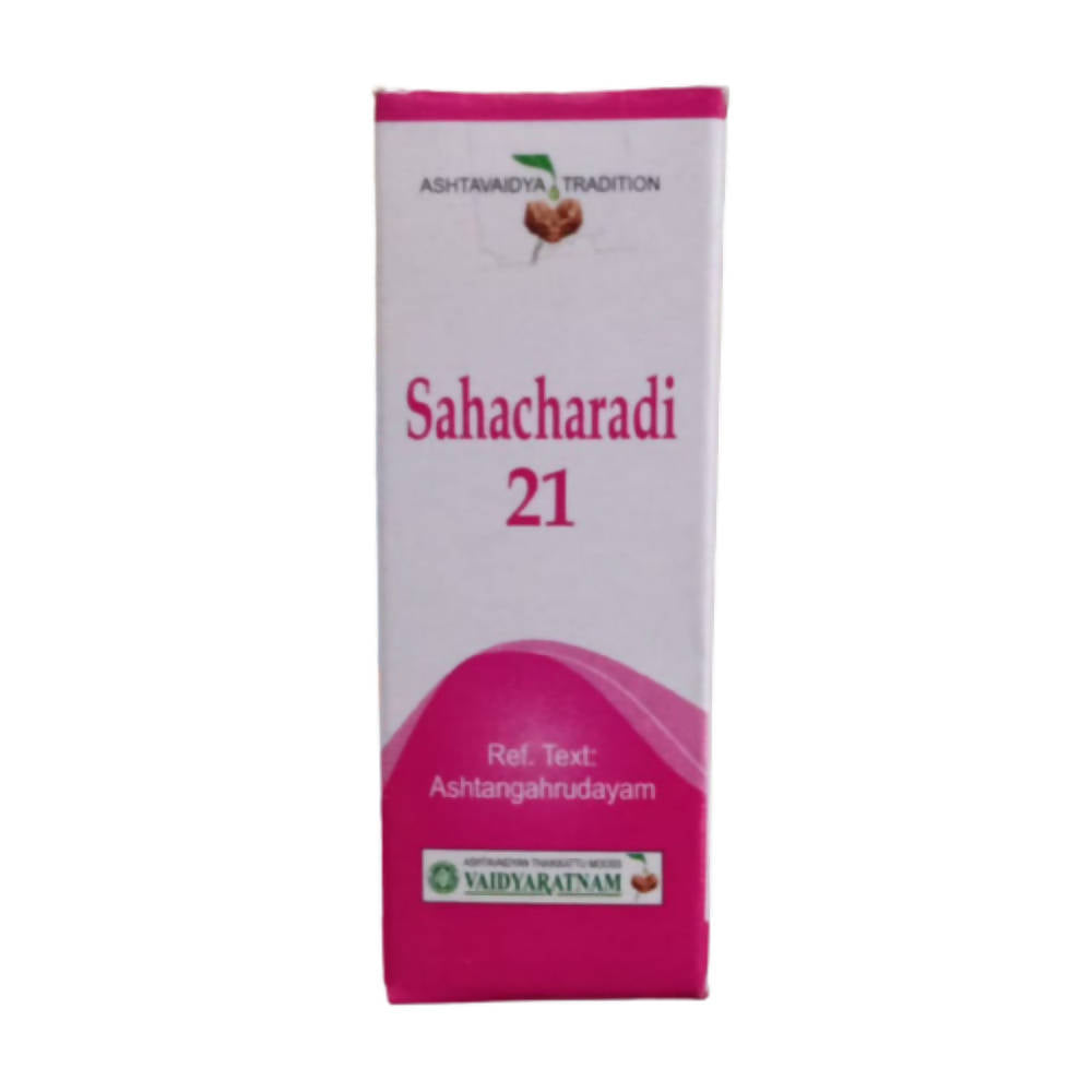 Vaidyaratnam Sahacharadi 21 Aavarthi 10ml - Distacart